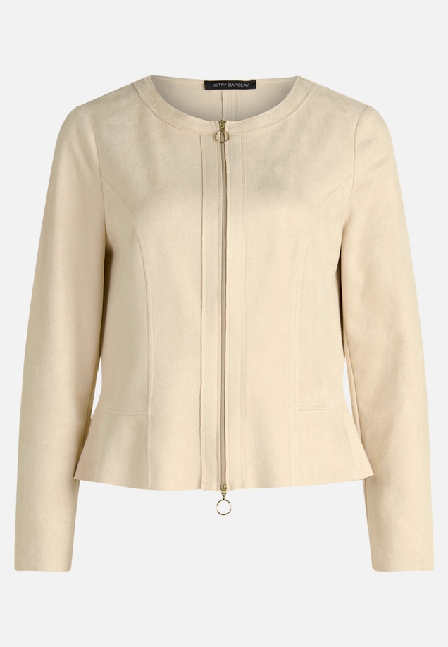 Blazer-Jacke mit Reißverschluss / Vorderseite