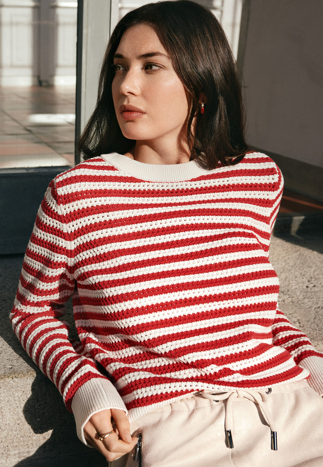 Strickpullover mit Struktur / Imagebild