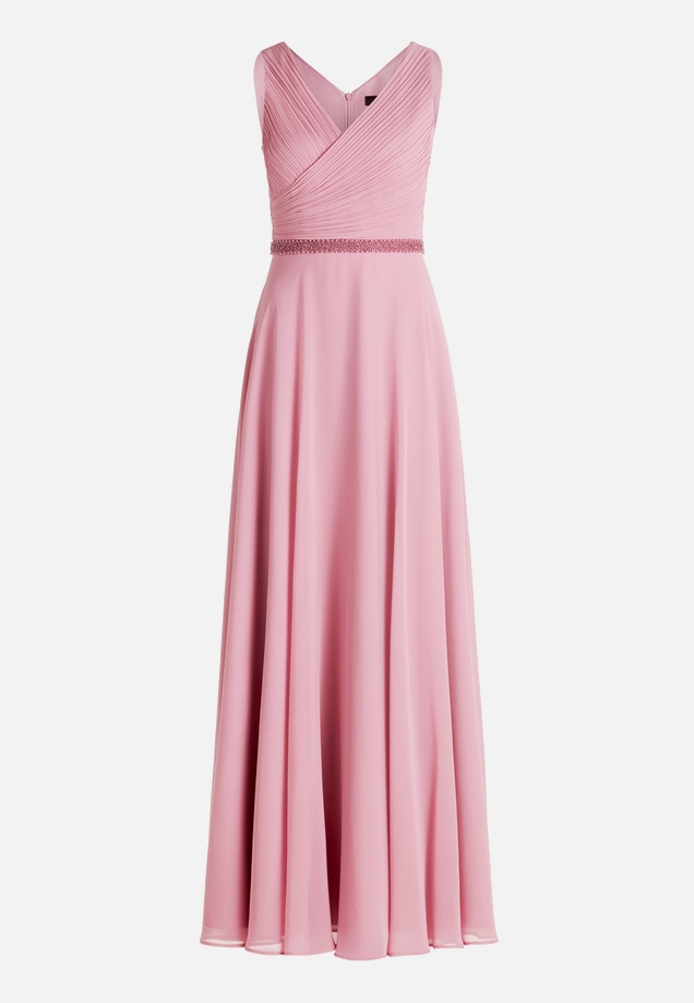 Abendkleid mit Plissee / Vorderseite