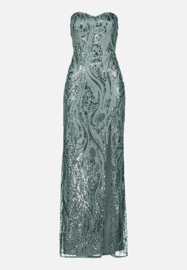 Abendkleid mit Pailletten / Vorderseite