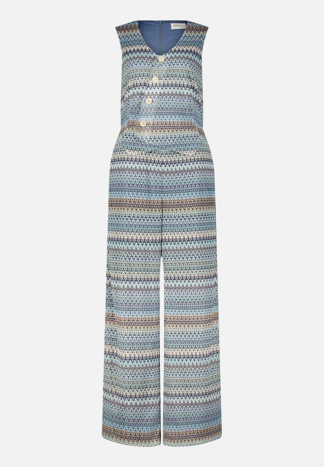 Jumpsuit mit Westenteil / Vorderseite