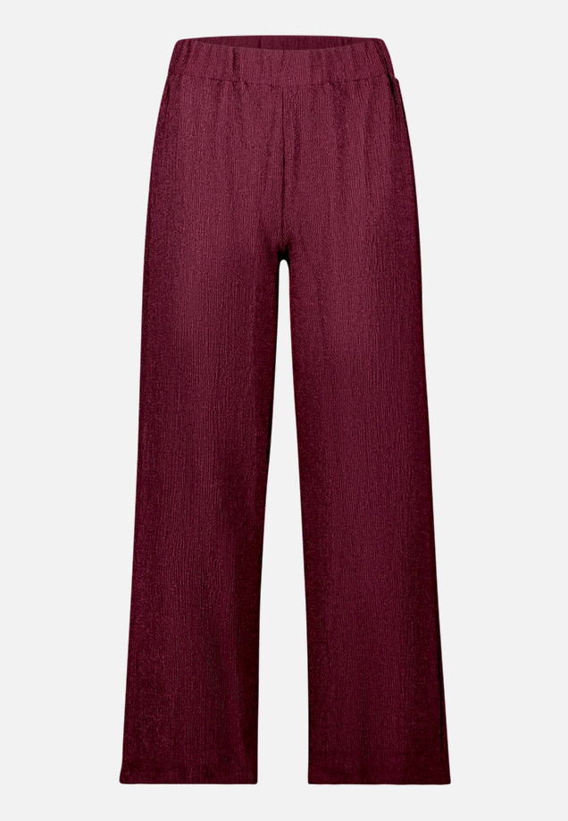 Casual-Hose mit weitem Bein / Vorderseite