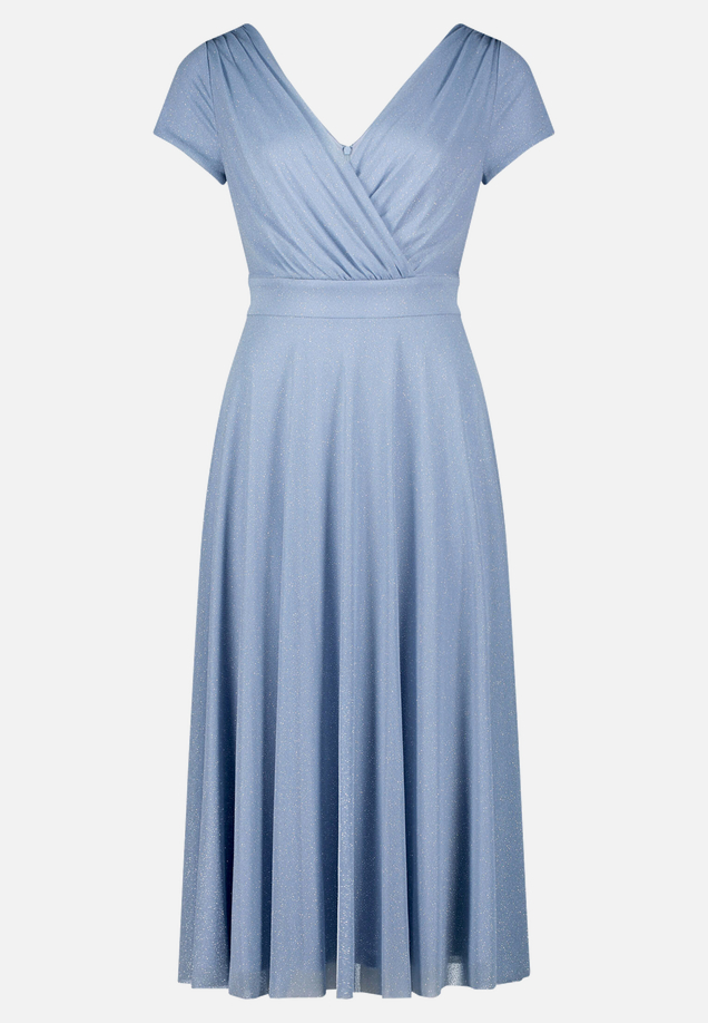 Cocktailkleid im Glitzer-Look / Vorderseite