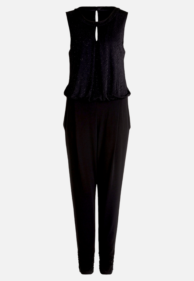 Jumpsuit im Glitzer-Look / Vorderseite