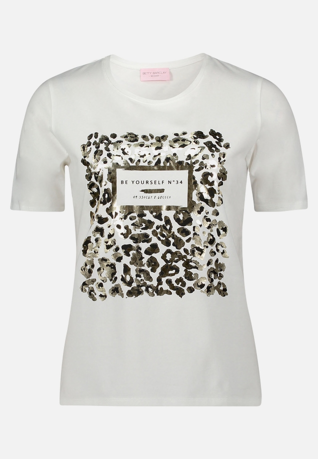 Basic Shirt mit Aufdruck / Vorderseite