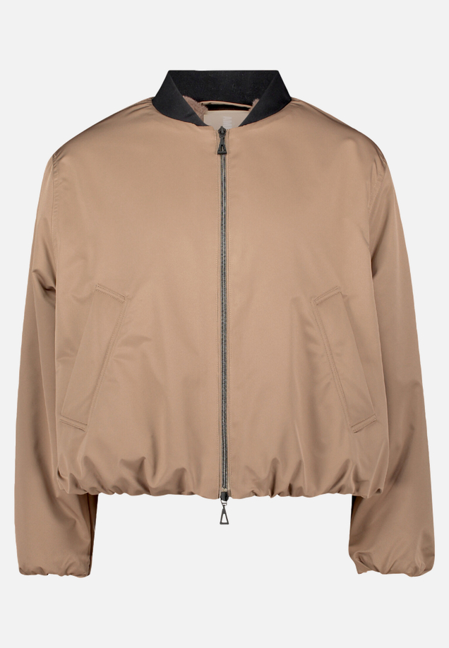 Bomberjacke mit Kragen / Vorderseite