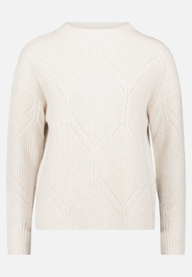 Strickpullover mit Struktur / Vorderseite