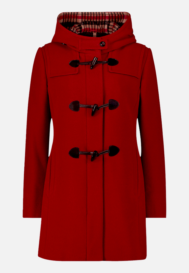 Dufflecoat mit Kapuze / Vorderseite