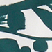 Cream/Dark Green