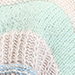 Beige/Blau